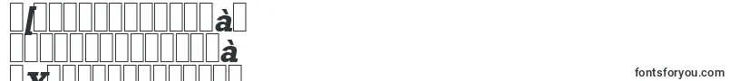 StaffordserialBolditalic-Schriftart – bengalische Schriften